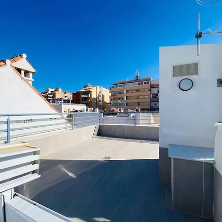 Апартаменты Atico Con Gran Terraza En El Centro A 50 Metros De La Playa